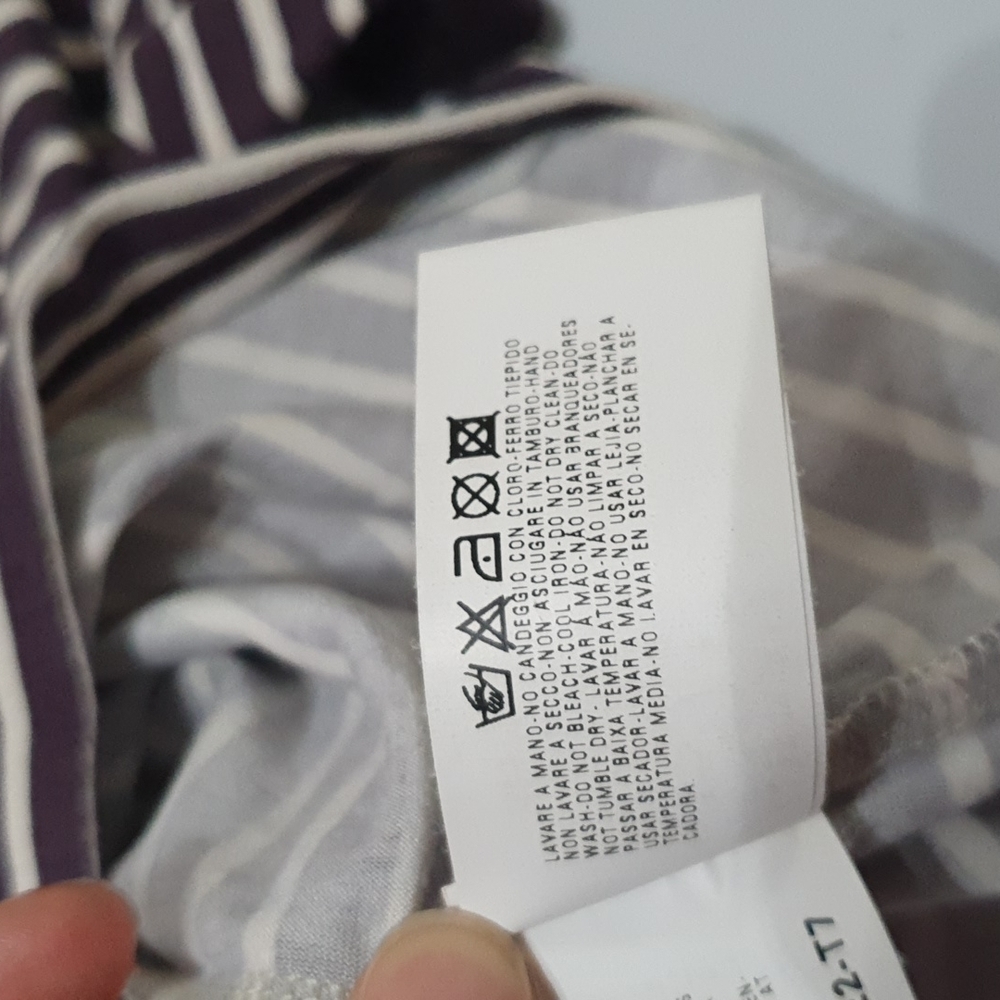 Armani Collezione Basic Striped Tee - image 7